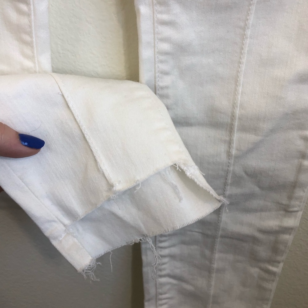 NWT Free People Del Wray White Skinny Jeans - Picture 6 of 8